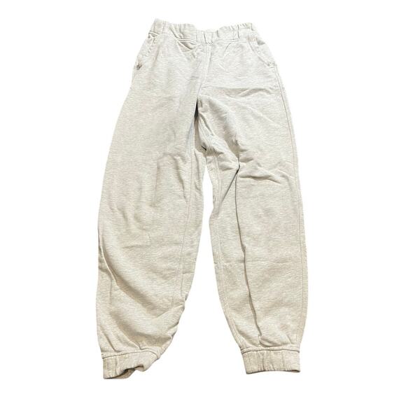 Lululemon relaxed high rise jogger light gray sweatpants womens size 2 LW5ED1S - Picture 1 of 10